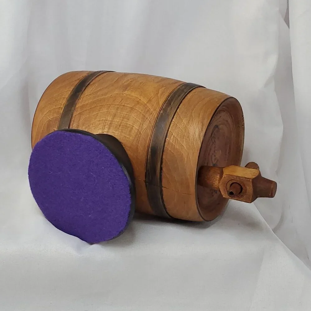 Crown Royal Wooden Whiskey Barrel Cask *DISPLAY ONLY* Bar Decor Man Cave Gift - Picture 6 of 11